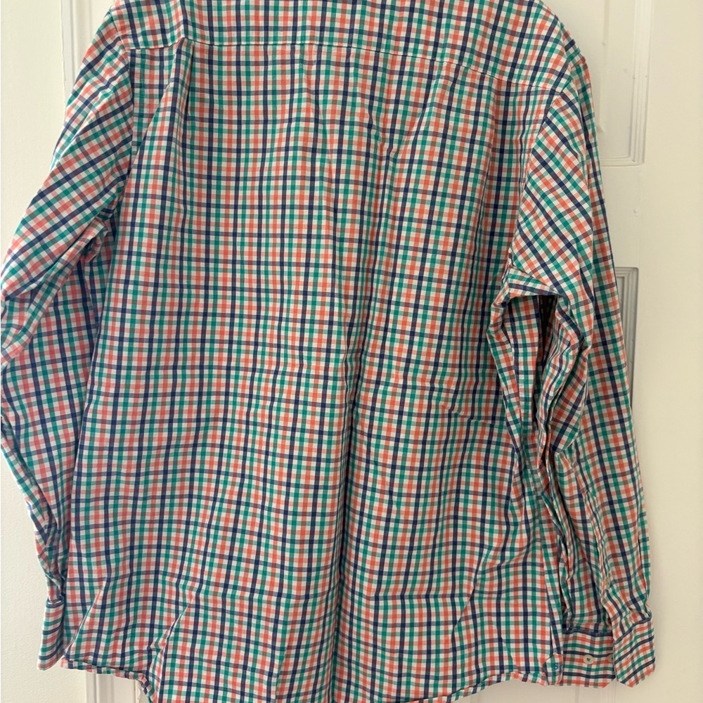 Southern Tide Multicolor Checkered Button-Down Sh… - image 3